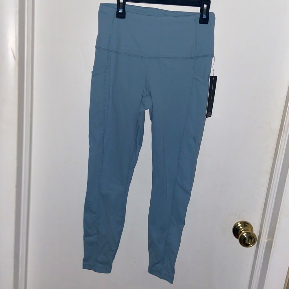 Yogalicious Lux Tranquil Blue Workout Leggings